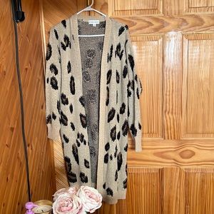 Women’s long cardigan